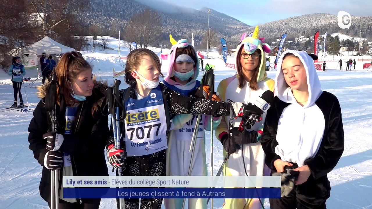 Reportage - Les jeunes glissent à fond à Autrans