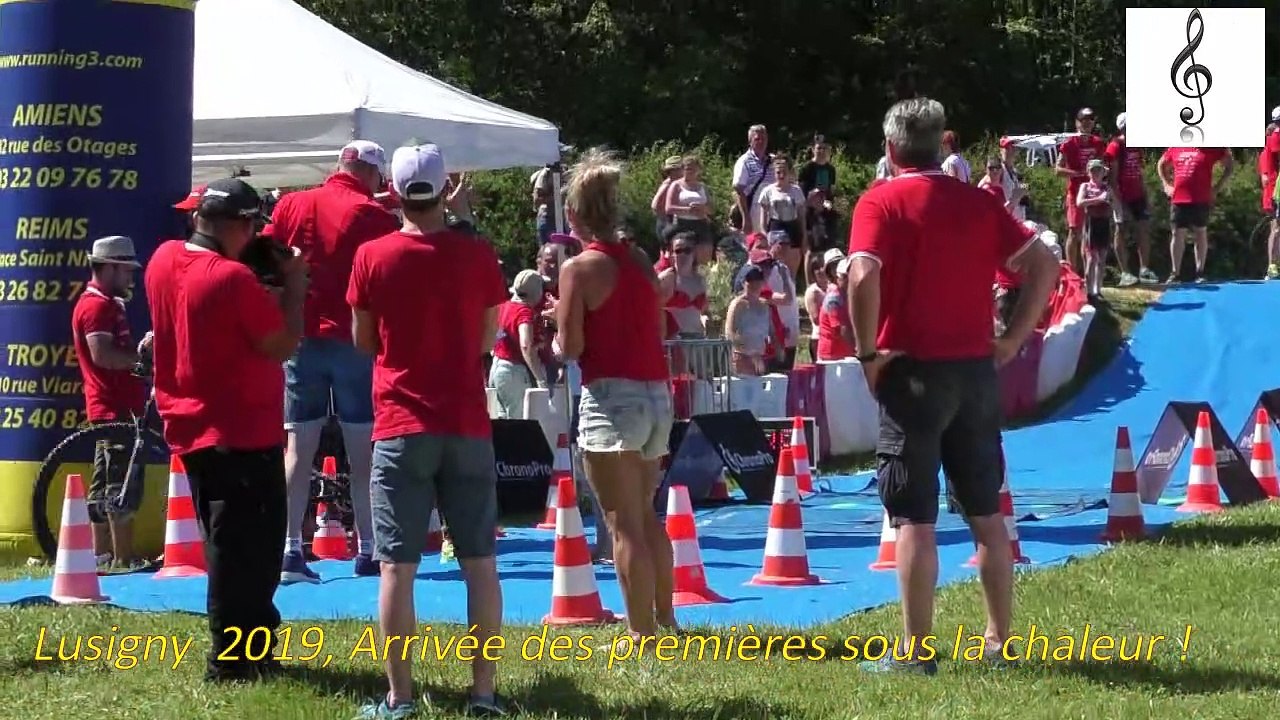 Triathlon de Troyes 2019 , Arrivées des premières Féminines...