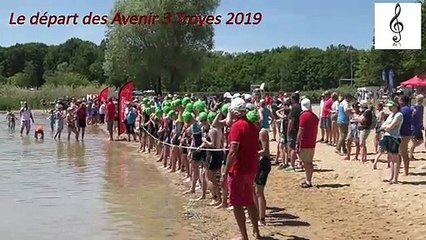 Triathlon de Troyes 2019 : Le départ des Avenir 3