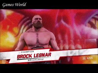 Brock Lesnar Vs Bobby Lashley - Best Game Fight