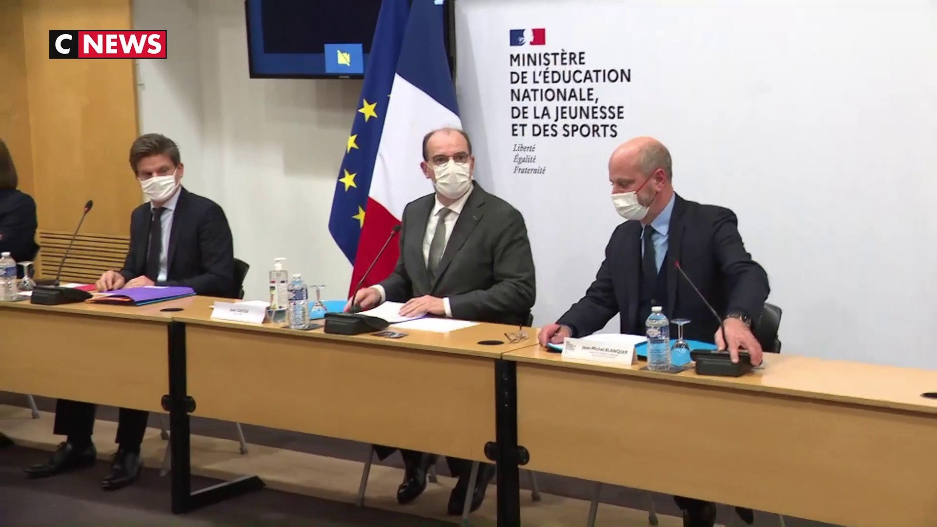 Jean-Michel Blanquer : ses principales annonces après sa concertation avec  les syndicats - Vidéo Dailymotion