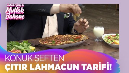 Çıtır Lahmacun nasıl yapılır? - Zahide Yetiş ile Mutfak Bahane 14 Ocak 2022
