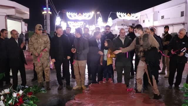 TEL ABYAD - Türkiye'nin desteğiyle Tel Abyad'da Barış Pınarı Caddesi açıldı