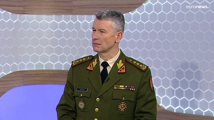 El jefe de defensa de Lituania advierte que el riesgo de guerra en Europa es el más alto desde 1945