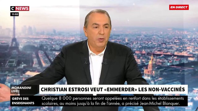 Tension: Traité de criminel pour ses positions sur le vaccin, Florian Philippot menace ses interlocuteurs de procès en diffamation en direct dans Morandini Live - VIDEO