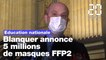 Coronavirus : Blanquer annonce 5 millions de masques FFP2 et des « milliers » de remplaçants