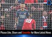 Ben White react laugh out loud after Minamino Takumi miss horror (Liverpool vs Arsenal)