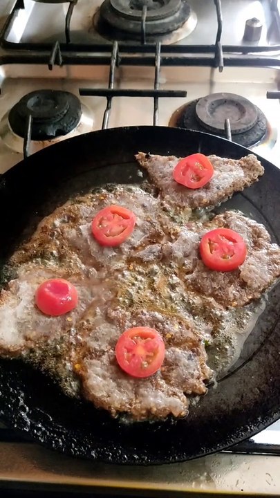 how to Fry frozen chapli kabab | how to fry frozen chapli kabab | mutton minced kabab fry | yummy
