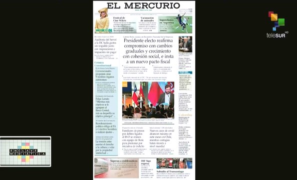 Enclave Mediática 14-01: Gabriel Boric propone planes sociales para Chile