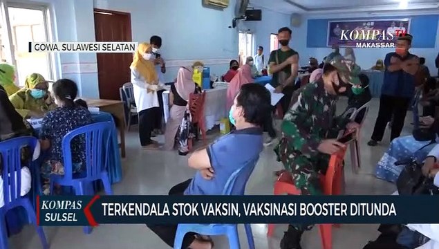 Terkendala Stok Vaksin, Vaksinasi Booster Ditunda