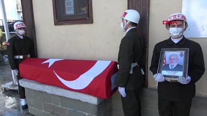 Son dakika haberi | KIBRIS GAZİSİ ERGİNBAŞ, ASKERİ TÖRENLE TOPRAĞA VERİLDİ