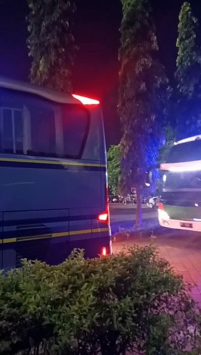 PSM Tiba di Stadion