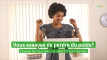 Vous essayez de perdre du poids ? Essayez de vous fixer des objectifs nutritionnels