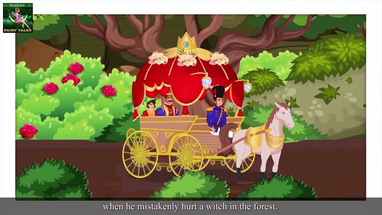 الغزالة البيضاء - The White Doe in Arabic - Arabian Fairy Tales