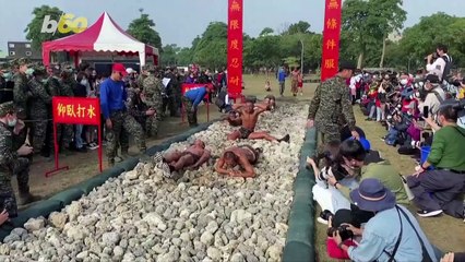 Taiwanese Brave Sleepless Nights and Crawl on Jagged Rocks To Join Elite Navy Unit