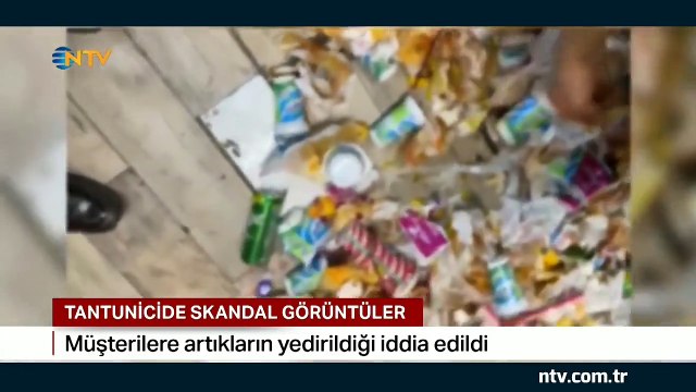 Çöpten turşu biber toplayan tantunici