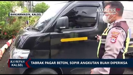 Pedagang Ayam Tewas Tertimpa Pagar Beton yang Runtuh Usai Tertabrak Mobil di Pasar Sentra Antasari