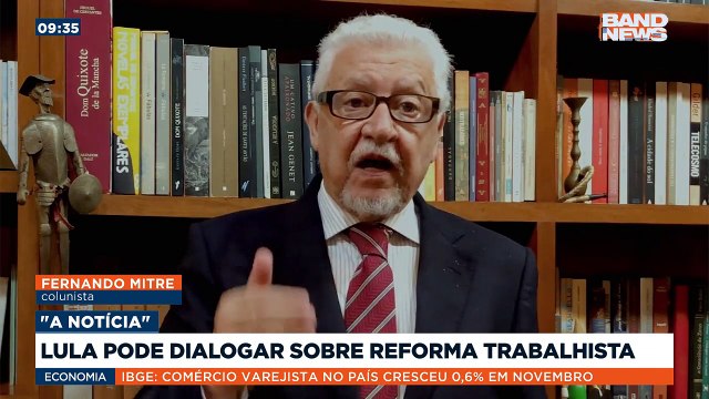 Como Lula pode lidar com a questão da reforma trabalhista sem afastar aliados. Veja na coluna A Notícia com Fernando Mitre (@fernandomitre).Saiba mais em youtube.com.br/bandjornalismo#BandNews