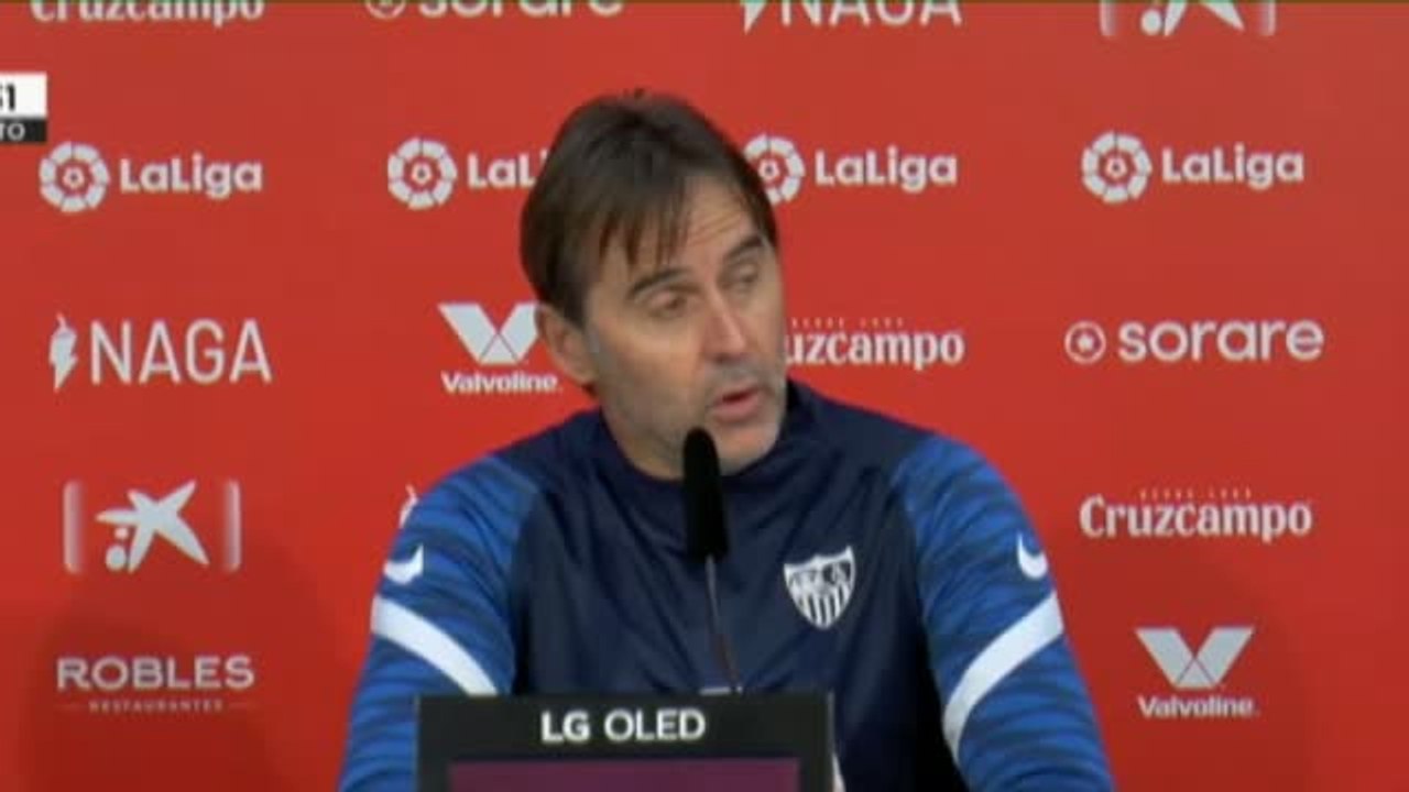 Lopetegui: "Lo seguro es que saldremos con once que defenderán nuestro escudo"