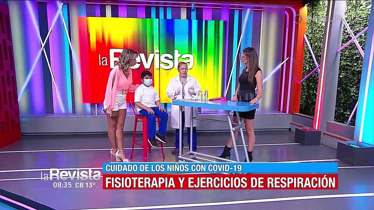 Ejercicios de respiración para niños que enfrentaron al Covid