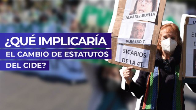 ¿Qué implicaría el cambio de estatutos del CIDE?