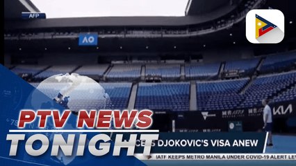 Australia cancels Djokovic's visa anew
