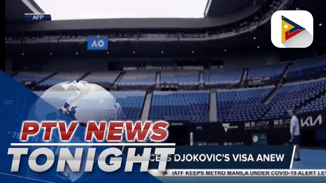 Australia cancels Djokovic's visa anew