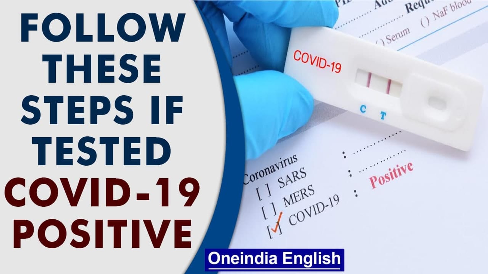 ⁣What to do if tested positive for Covid-19 virus | Home Quarantine | Self Isolation | Oneindia News