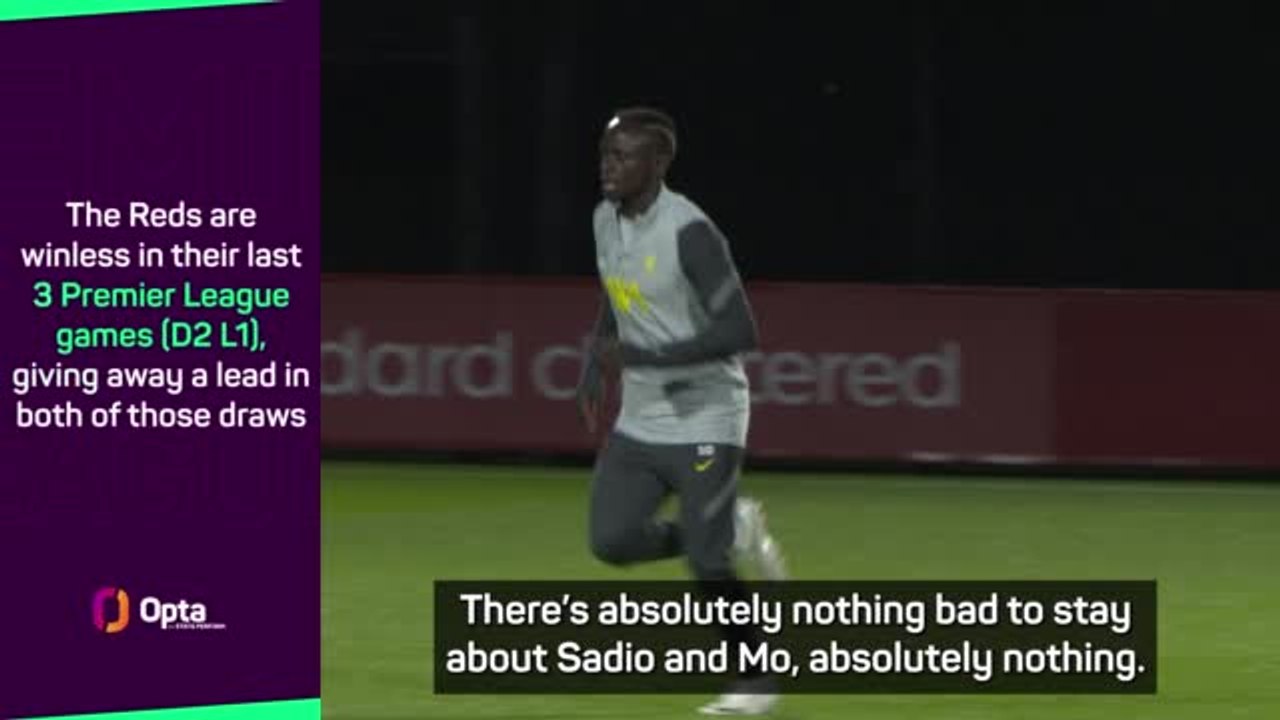 Klopp frustrated by focus on missing Salah, Mane and Keita