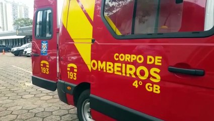 Militares se preparam para realizar buscas de Vinicius Davi Pereira Costa,18 anos que está desaparecido