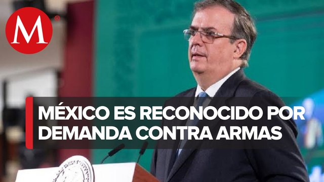 Gobierno de México elegido como persona del año en control de armas 2021
