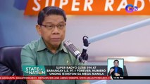Super Radyo DZBB 594 at Barangay L.S 97.1 Forever, numero unong istasyon sa Mega Manila | SONA