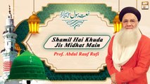 Shamil Hai Khuda Jis Midhat Main Woh Midhat to Sarkar ki hai by Prof. Abdul Rauf Rufi