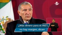 No hay margen para aumentar recursos al INE, ni modo de reducir programas sociales: Segob