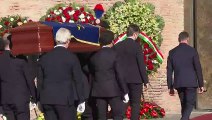إيطاليا تقيم جنازة رسمية لرئيس البرلمان الأوروبي الراحل ديفيد ساسولي حضرها قادة الاتحاد