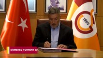 Galatasaray, Domenec Torrent’e resmi imzayı attırdı