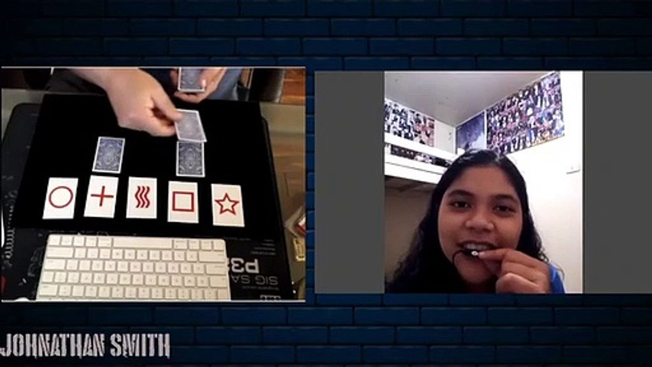 ESP Cards Prediction - The Reality Twister SFX - Johnathan Smith is a New York City Mentalist