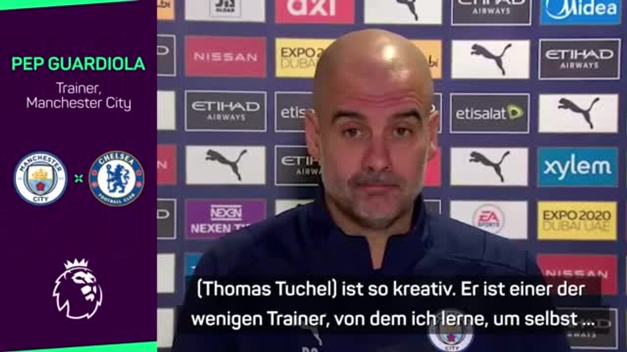 Guardiola adelt Tuchel: 'Ich lerne selbst von ihm'