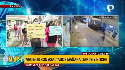 Otro policía es víctima de la delincuencia: hampones le arrebatan celular en Los Olivos
