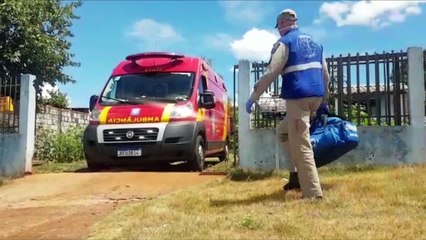 Idoso tem princípio de infarto e é salvo pelos socorristas e médico do Siate