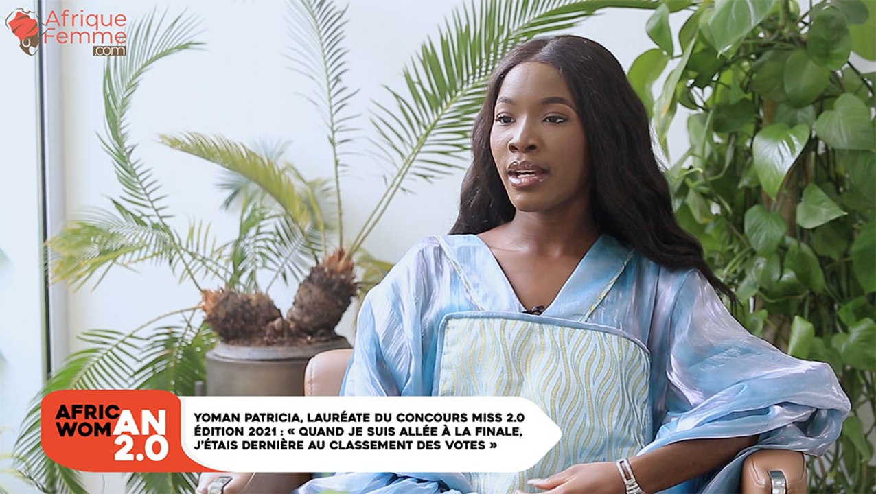 Yoman Patricia, lauréate du concours Miss 2.0 édition 2021 : "Quand je suis allée à la finale, j’étais dernière au classement des votes "