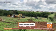 ''Obras de abertura da Avenida João de Souza Maciel são retomadas em Cajazeiras'', garante chefe do DER