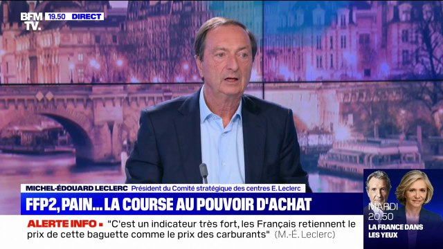 Michel-Édouard Leclerc sur la baguette à 29 centimes: Je trouve ça dingue qu'un syndicat agricole nous crache à la figure
