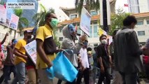 Endonezya'da 2022 Pekin Olimpiyat Oyunları karşıtı 'Uygur' protestosu