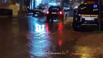 مشاهد من تساقط الأمطار في عجلون مساء الجمعة