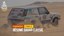 Résumé Dakar Classic  - Étape 12 - #Dakar2022