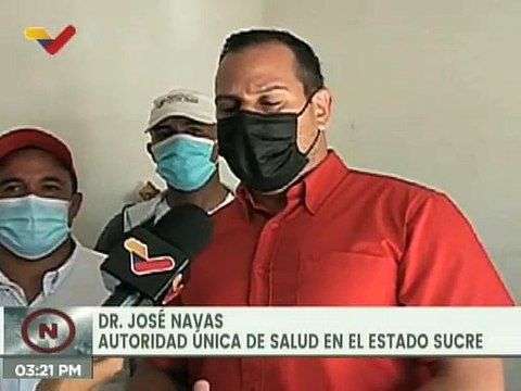 Plan de Vacunación contá la Covid -19 atiende a unidades policiales y militares en el estado Sucre