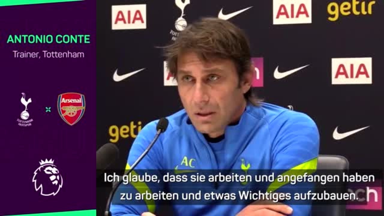 Conte vor Arsenal: 'Sie sind weiter als wir'