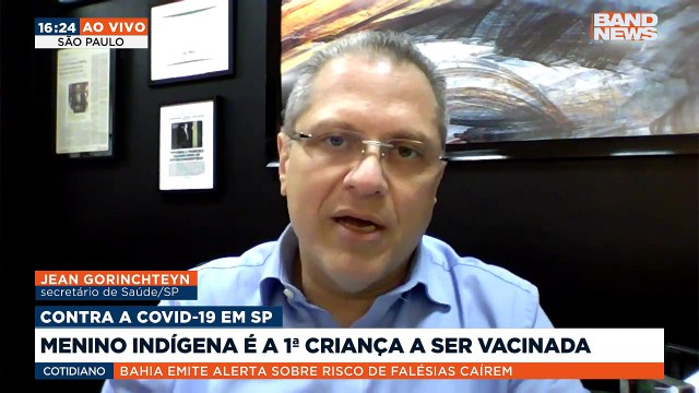 A vacinação de crianças contra a Covid-19 começa na segunda-feira (17) em São Paulo. Sobre isso, o BandNews conversa com Jean Gorinchteyn, secretário de Saúde do estado.Saiba mais em youtube.com.br/bandjornalismo
