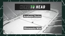 Anaheim Ducks At Minnesota Wild: Moneyline